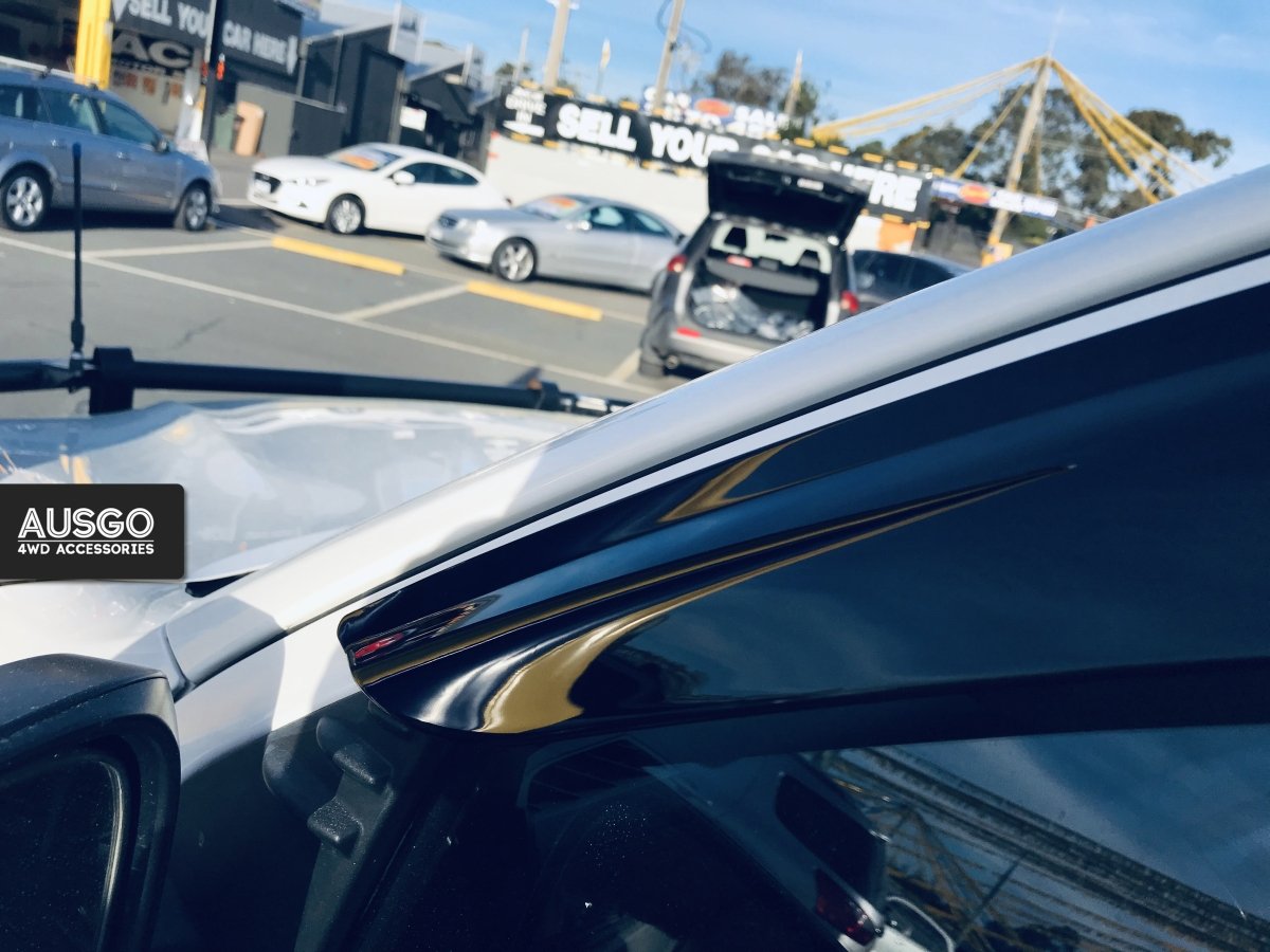 AUSGO Toyota Hilux Dual Cab 2015 - Onwards Injection Monsoon Weather Shields - NZ Offroader