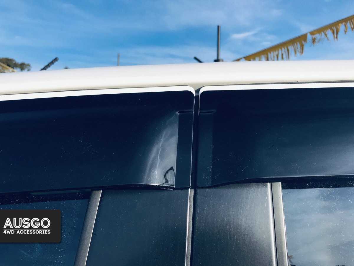 AUSGO Toyota Hilux Dual Cab 2015 - Onwards Injection Monsoon Weather Shields - NZ Offroader
