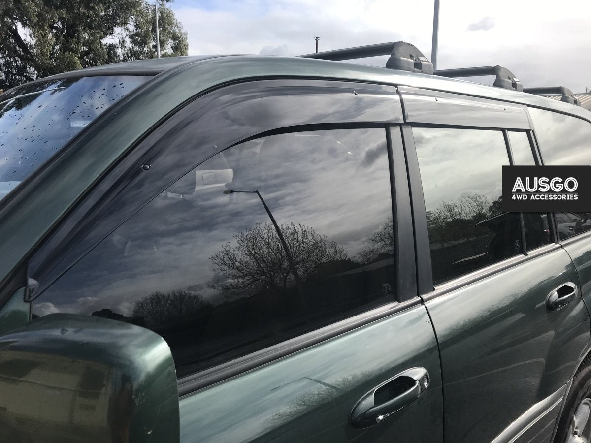 AUSGO Toyota Land Cruiser 100 105 Series 1998 - 2007 Injection Monsoon Weather Shields - NZ Offroader