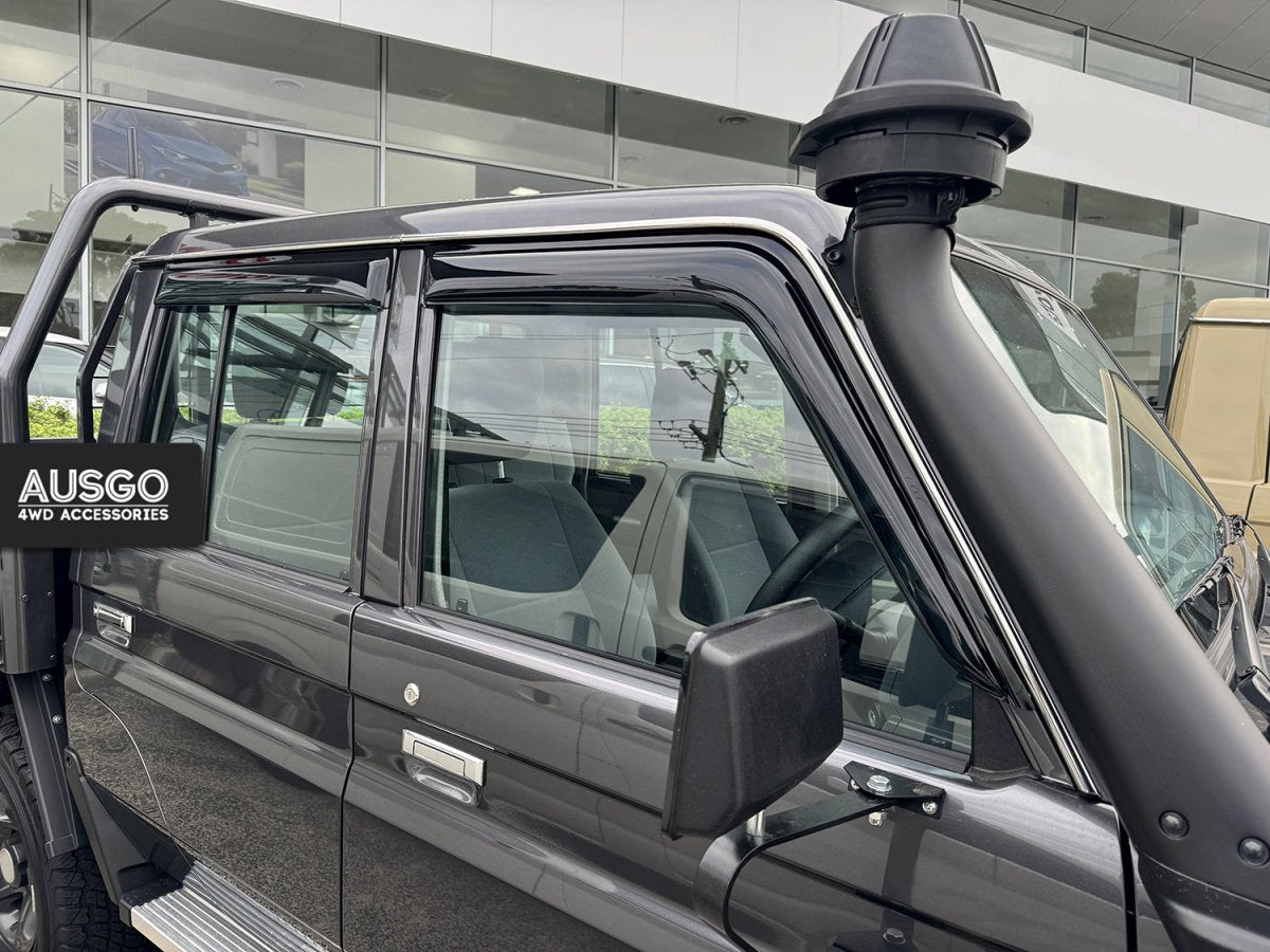 AUSGO Toyota Land Cruiser 70 76 79 Series 2007 - Onwards Monsoon Weather Shields - NZ Offroader