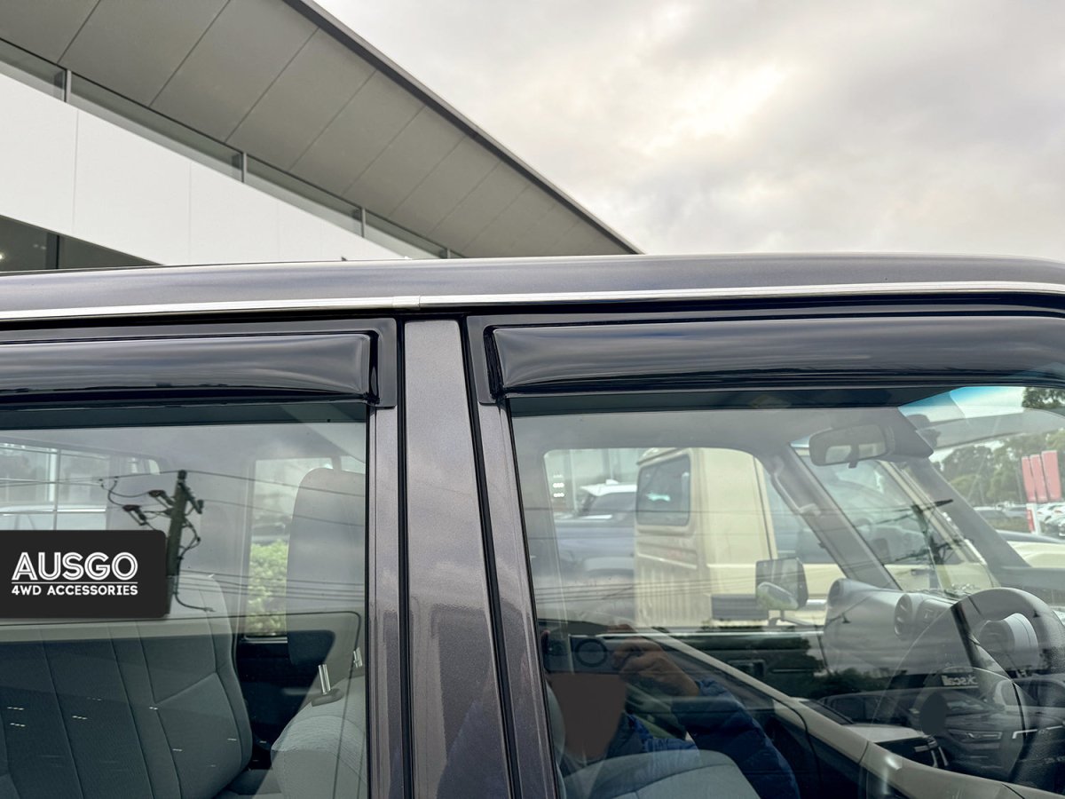 AUSGO Toyota Land Cruiser 70 76 79 Series 2007 - Onwards Monsoon Weather Shields - NZ Offroader
