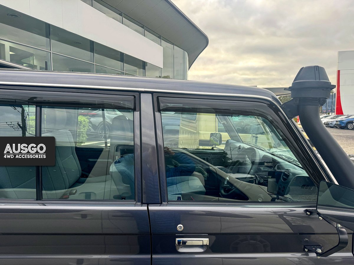 AUSGO Toyota Land Cruiser 70 76 79 Series 2007 - Onwards Monsoon Weather Shields - NZ Offroader