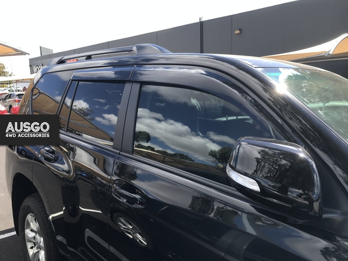 AUSGO Toyota Land Cruiser Prado 150 Series 2009 - 2024 Injection Monsoon Weather Shields - NZ Offroader