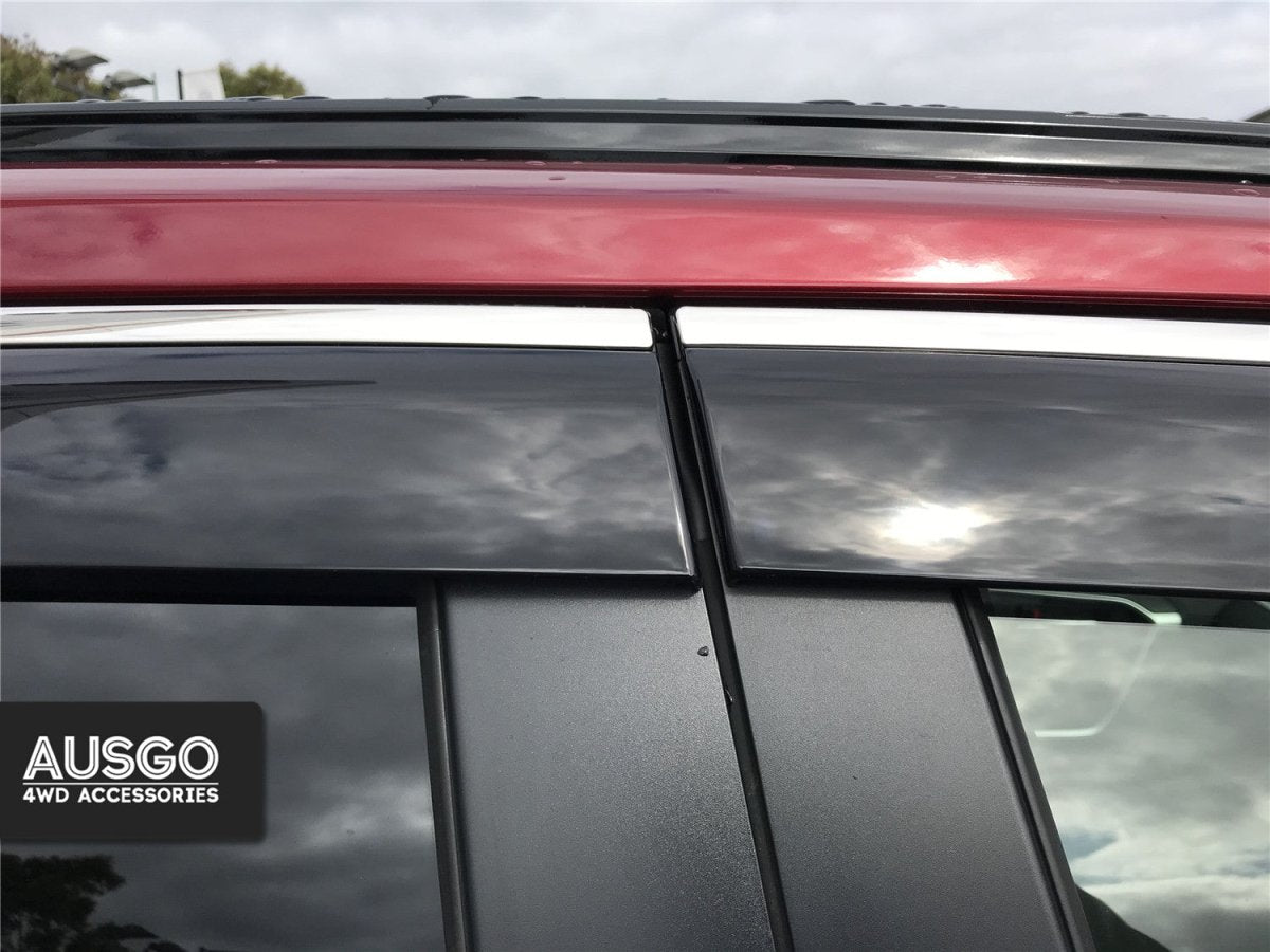 AUSGO Toyota RAV4 2019 - Onwards Monsoon Weather Shields with Stainless Trim - NZ Offroader