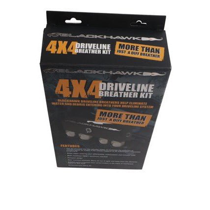 Blackhawk Diff Breather 4 Port - M8 compatible with Ford/Mazda (Ranger/Courier/Everest/BT) - NZ Offroader