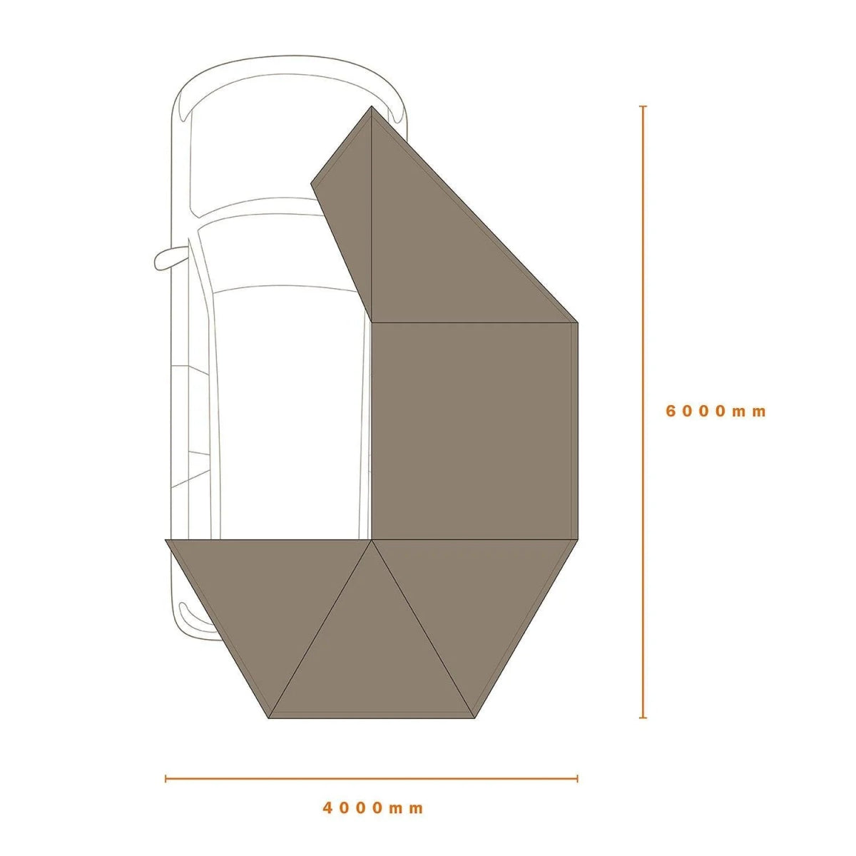Darche Eclipse 270 Awning Gen 2 - NZ Offroader