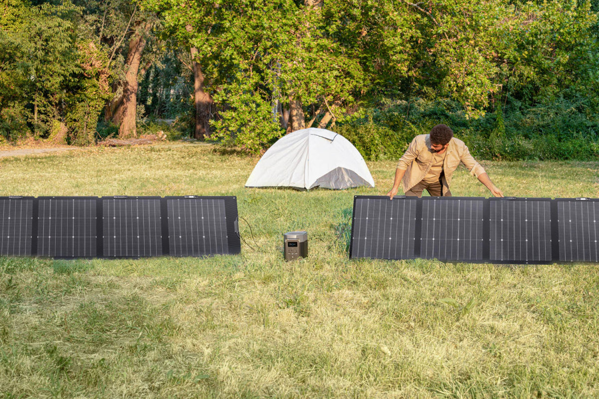 Ecoflow Nextgen 220W Bifacial Portable Solar Panel - NZ Offroader