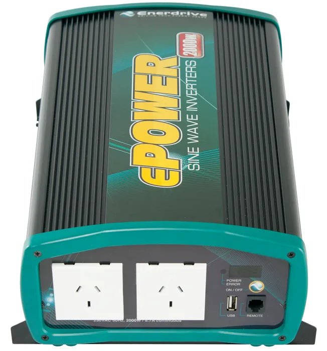 Enerdrive ePOWER 2000w/12v PureSine - NZ Offroader