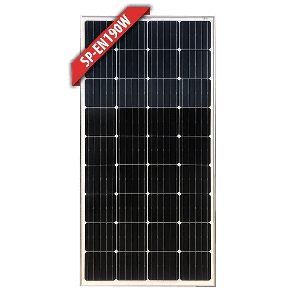 Enerdrive Solar Panel - 190W Mono Black - NZ Offroader