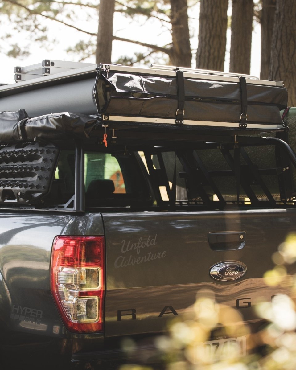 Feldon Crow's Nest Rooftop Tent - Extended - Green - NZ Offroader