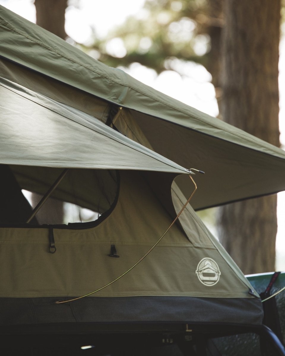 Feldon Crow's Nest Rooftop Tent - Extended - Green - NZ Offroader