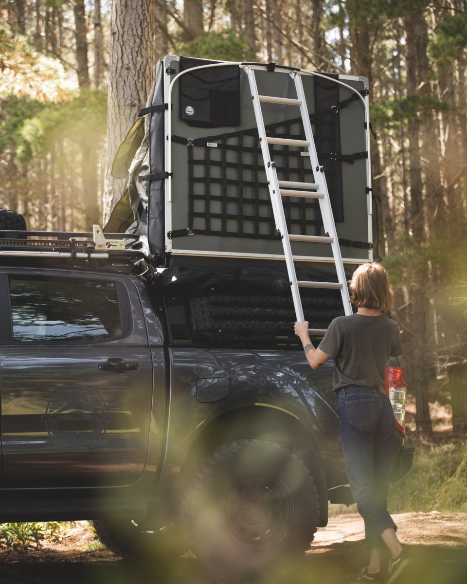 Feldon Crow's Nest Rooftop Tent - Extended - Green - NZ Offroader