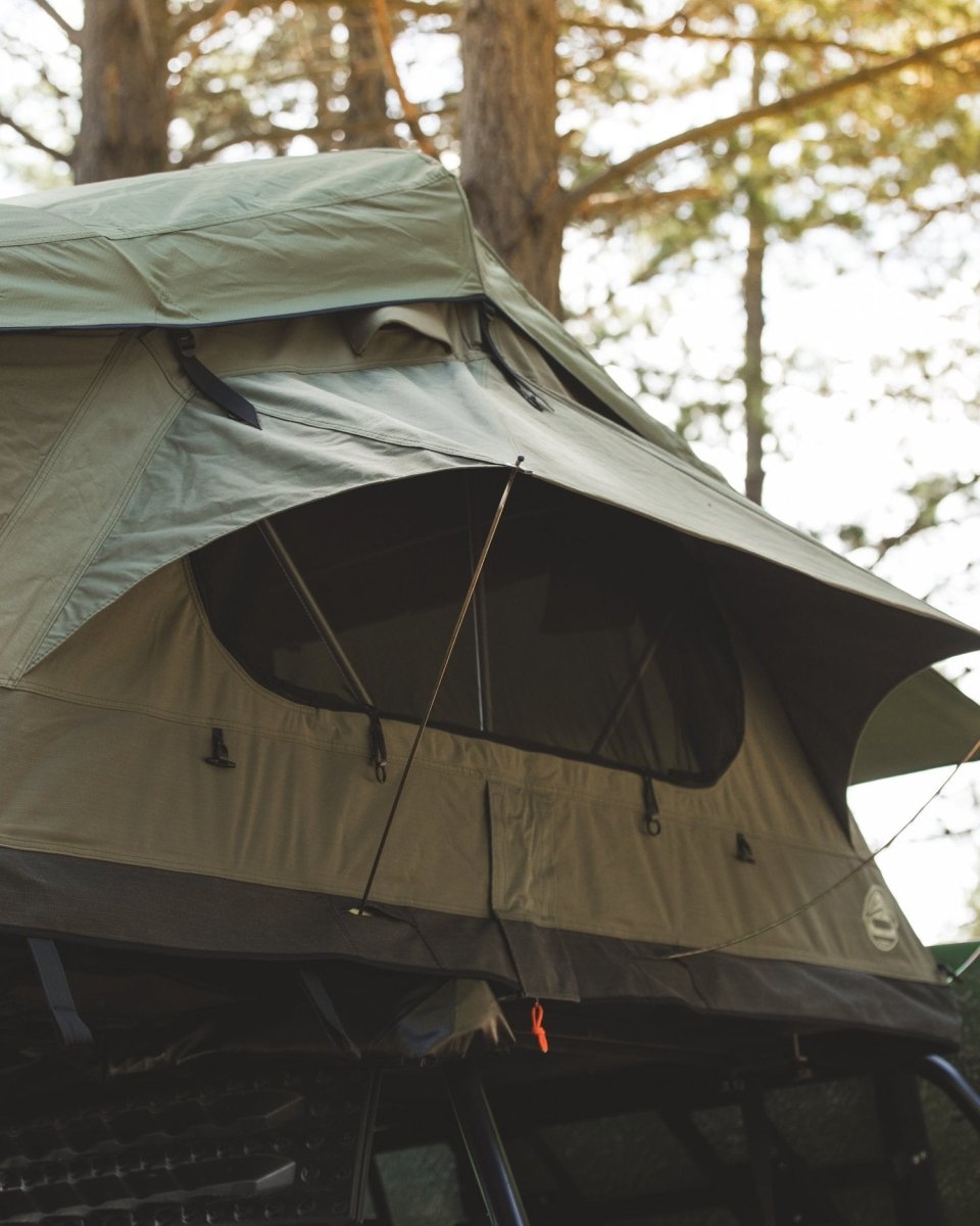 Feldon Crow's Nest Rooftop Tent - Extended - Green - NZ Offroader