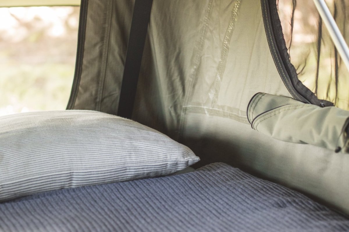 Feldon Crow's Nest Rooftop Tent - Extended - Green - NZ Offroader