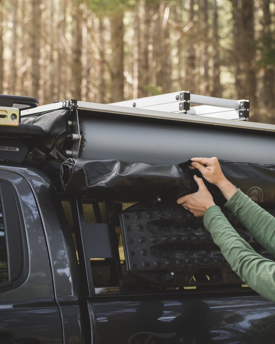 Feldon Crow's Nest Rooftop Tent - Extended - Green - NZ Offroader