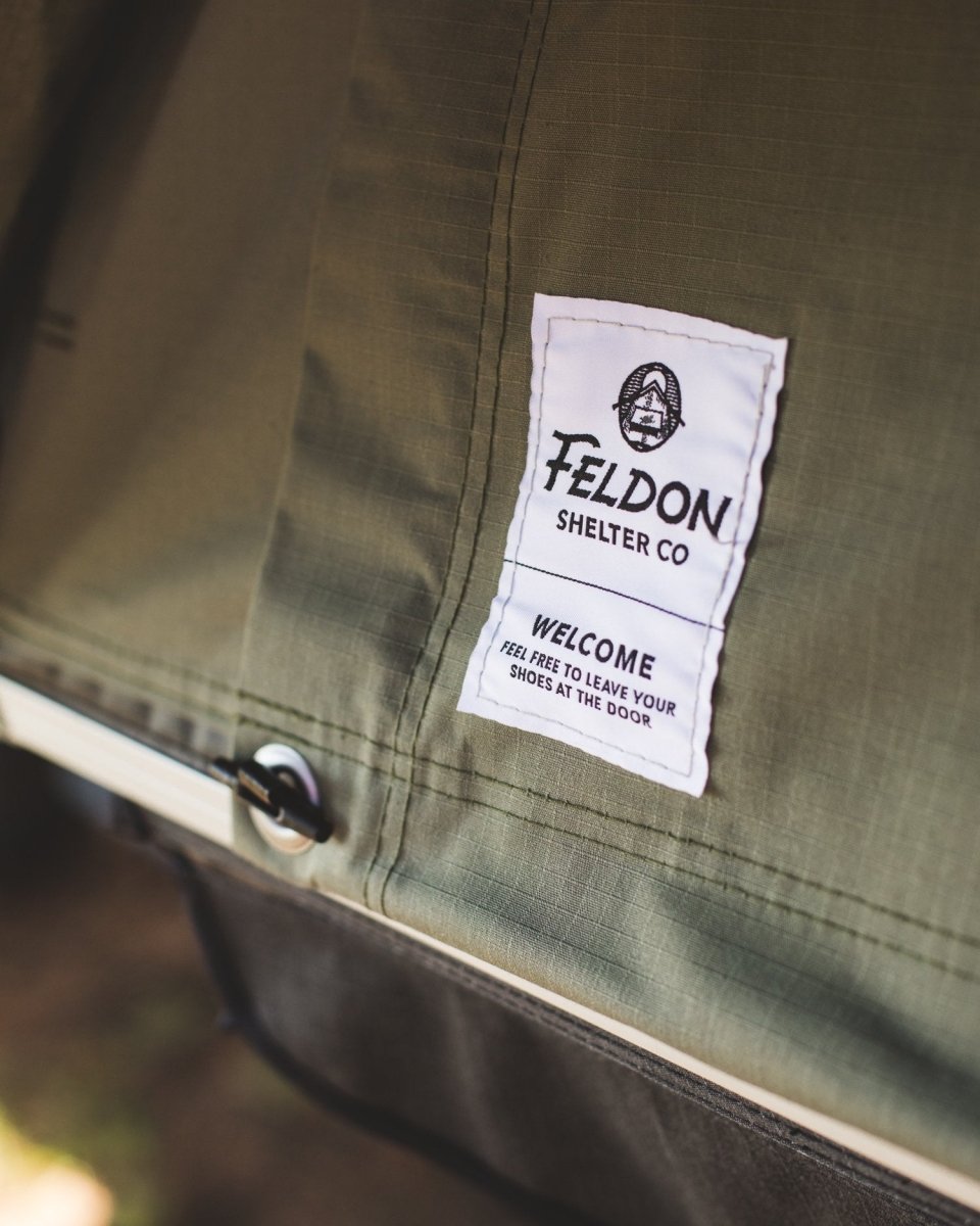 Feldon Crow's Nest Rooftop Tent - Extended - Green - NZ Offroader