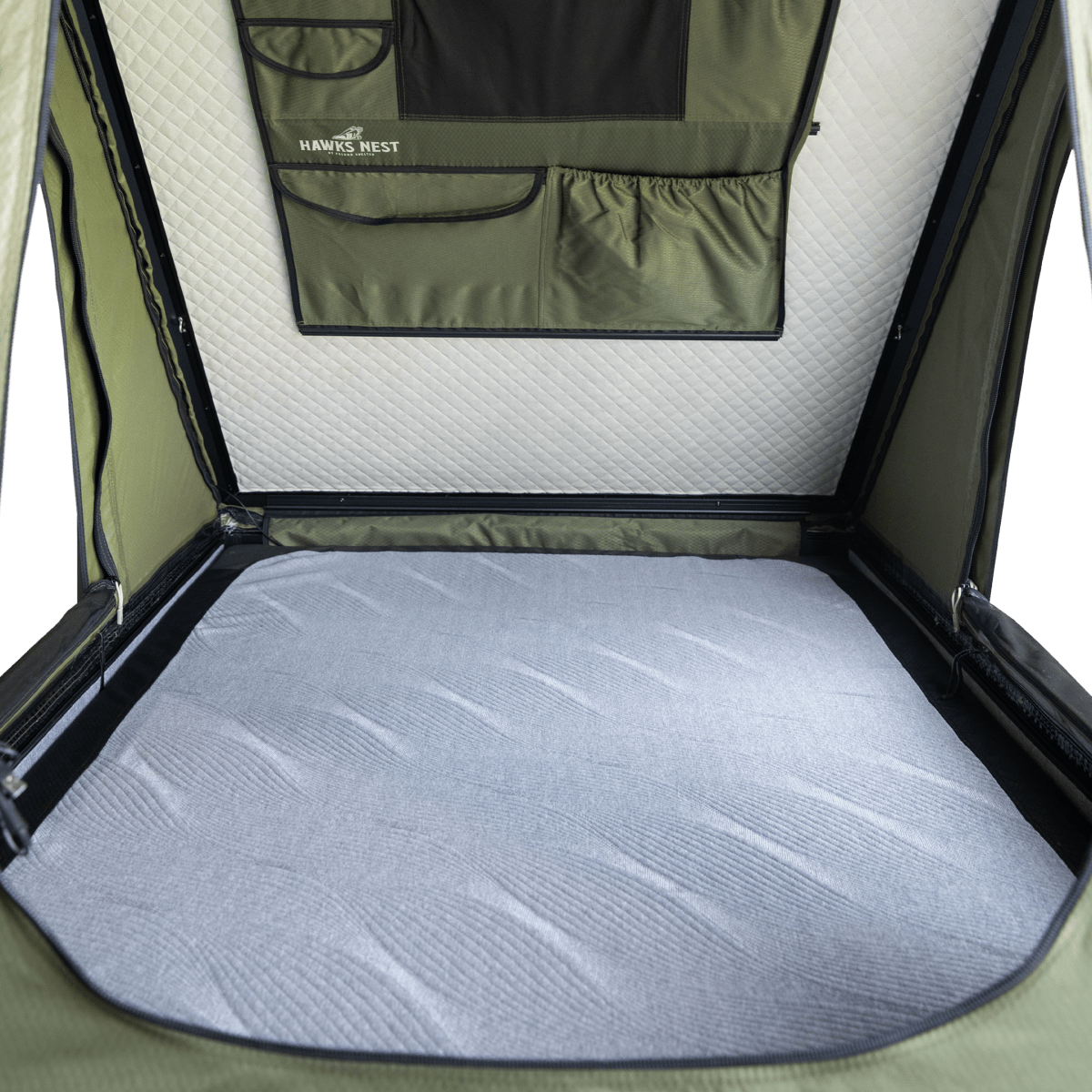 Feldon Hawk's Nest V2 Rooftop Tent - Wide - Green - NZ Offroader