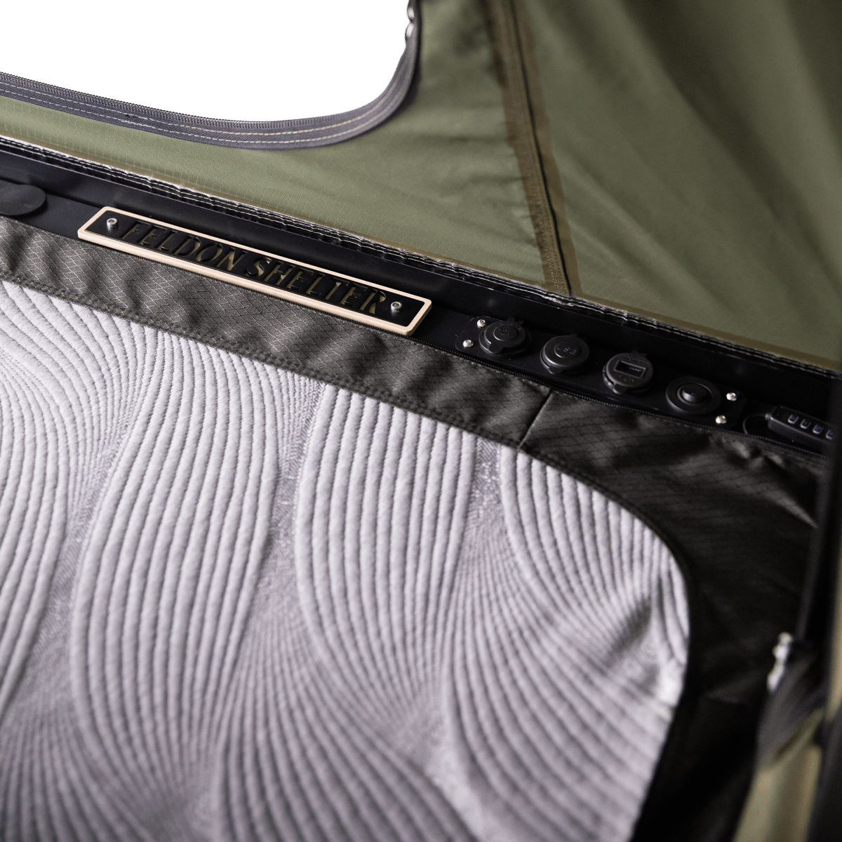 Feldon Hawk's Nest V2 Rooftop Tent - Wide - Green - NZ Offroader