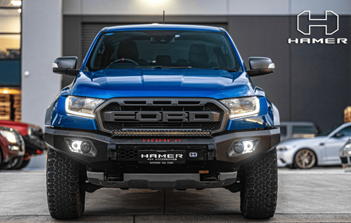 Hamer AM106 King Series Winch Bar for Ford Ranger Raptor 2018 - 2021 - NZ Offroader