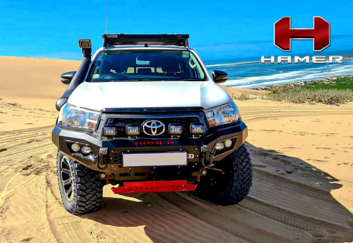 Hamer AM106 King Series Winch Bar for Toyota Hilux Cruiser 2018 - 2020 - NZ Offroader