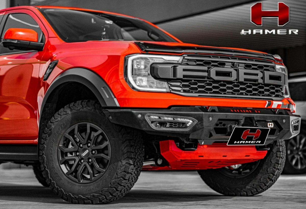 Hamer AM111 Atlas Series Winch Bar for Ford Ranger Raptor Next - Gen 2022 - on - NZ Offroader