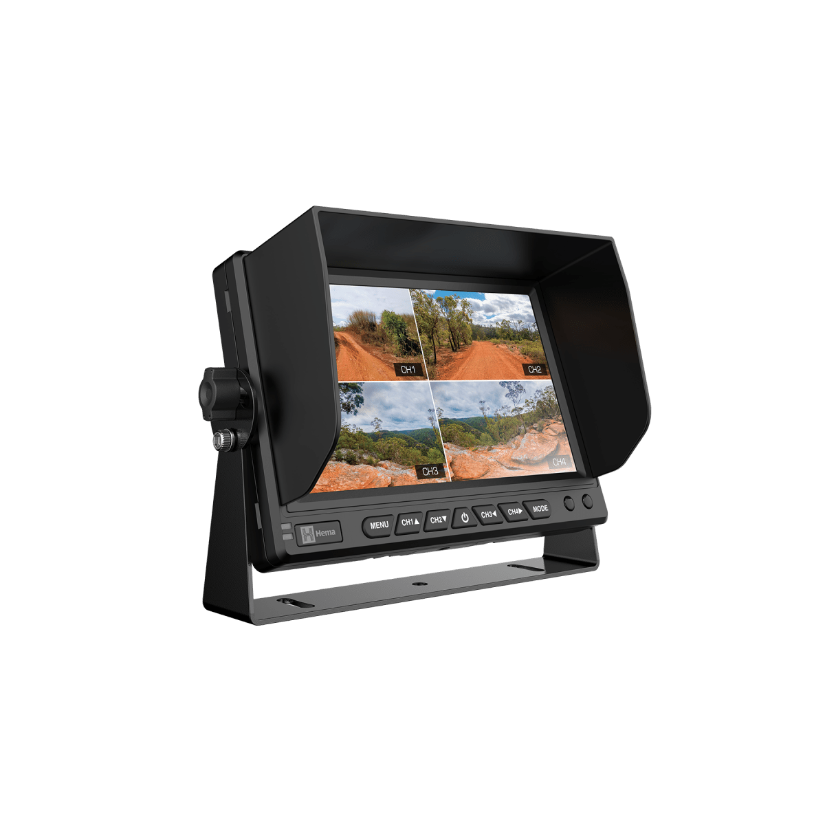 Hema HM - MNT 7” AHD 4 - Channel Display Monitor - NZ Offroader