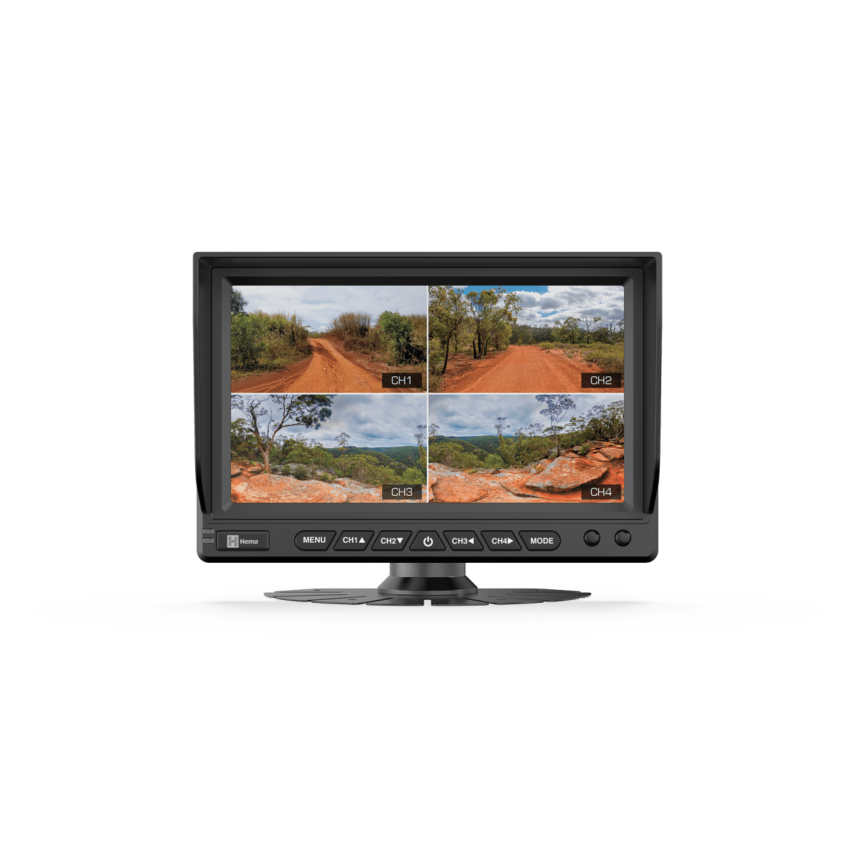 Hema HM - MNT 7” AHD 4 - Channel Display Monitor - NZ Offroader