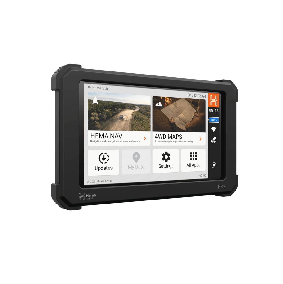 Hema Rugged Case compatible for use with the Hema HX - 2+ GPS Navigator - NZ Offroader