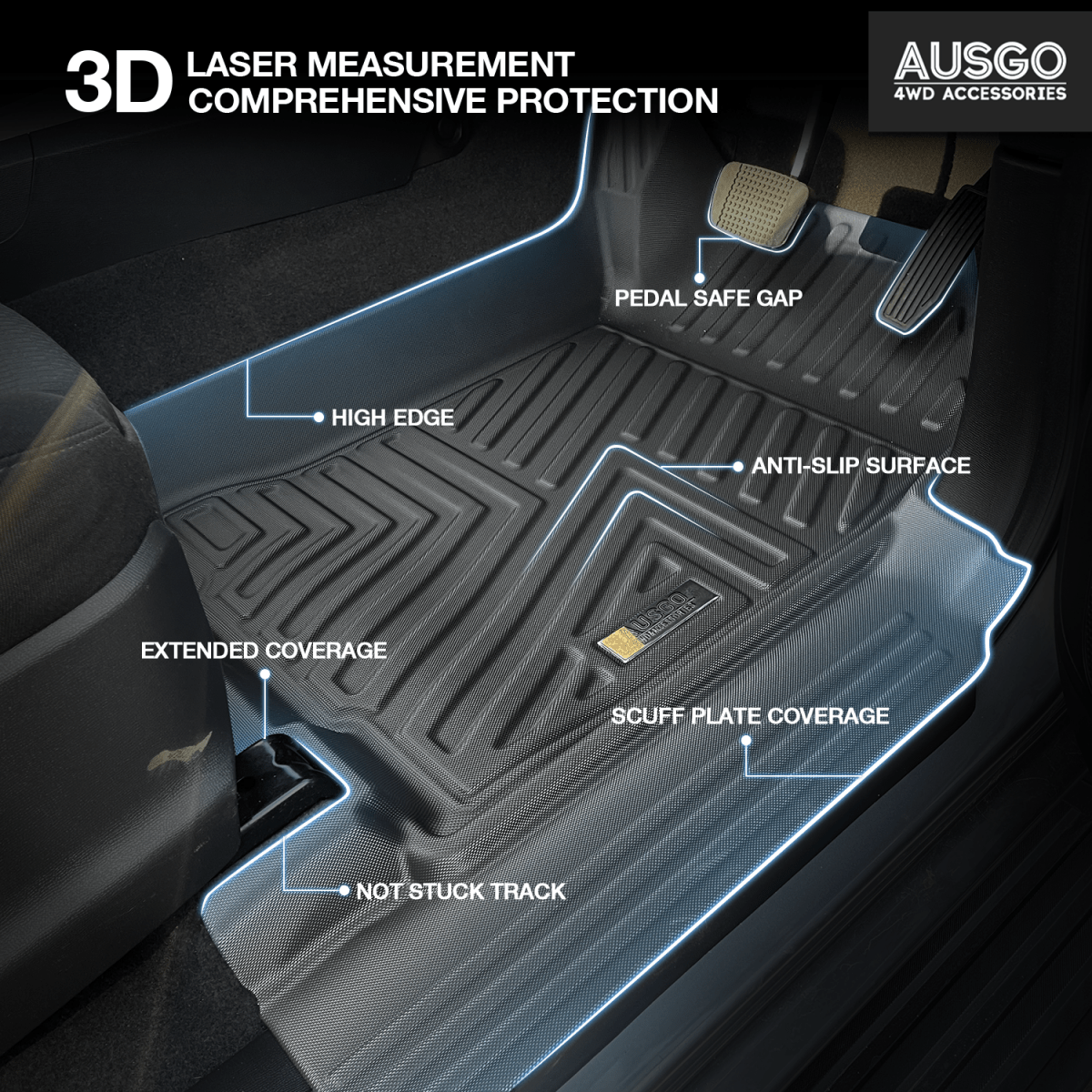 ISUZU D - MAX 2012 - 2020 Car Floor Mats - NZ Offroader