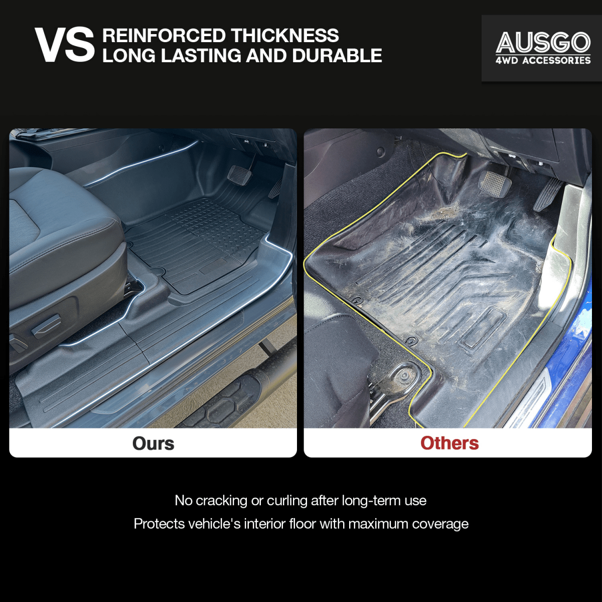 ISUZU D - MAX 2020 - 2025 Injection Car Floor Mats - NZ Offroader