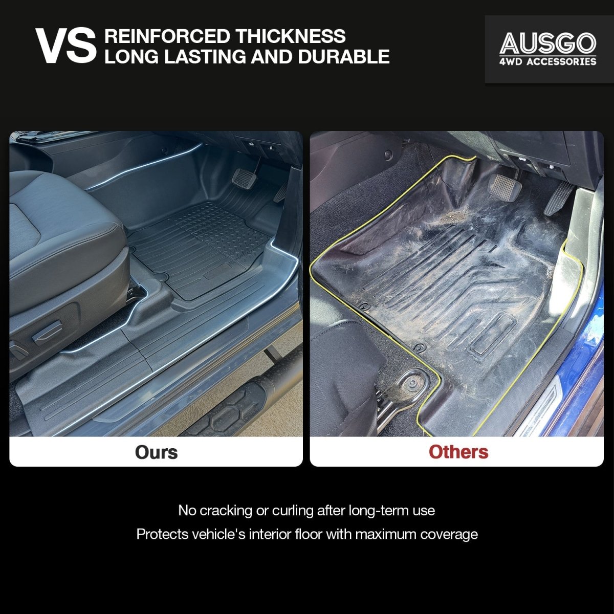 ISUZU MU - X 2021 - Onwards Injection Car Floor Mats - NZ Offroader