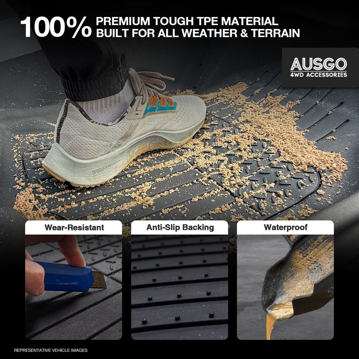 ISUZU MU - X 2021 - Onwards Injection Car Floor Mats - NZ Offroader
