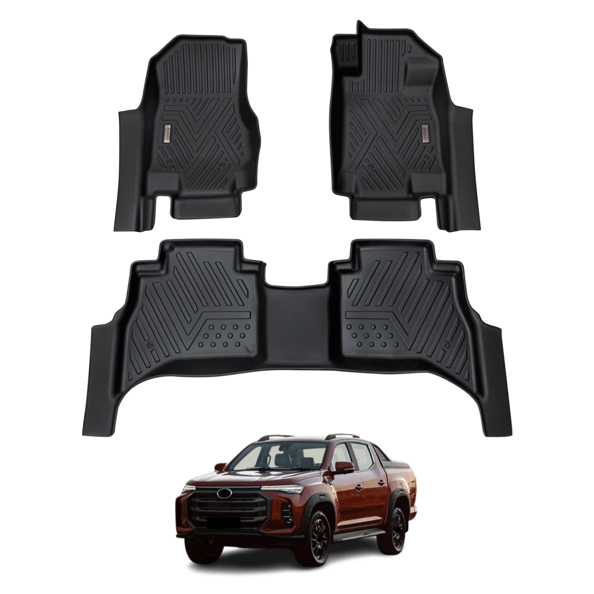 LDV T60 2017 - Onwards Car Floor Mats (Auto Trans) - NZ Offroader