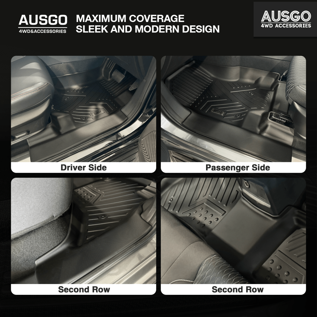 LDV T60 2017 - Onwards Car Floor Mats (Auto Trans) - NZ Offroader