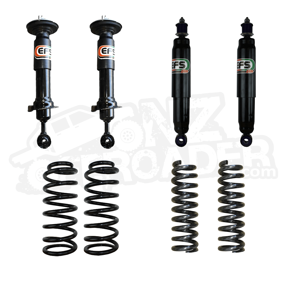 Lift Kit To Suit Mitsubishi Pajero SWB NM To NS Diesel 2000 Onwards - NZ Offroader