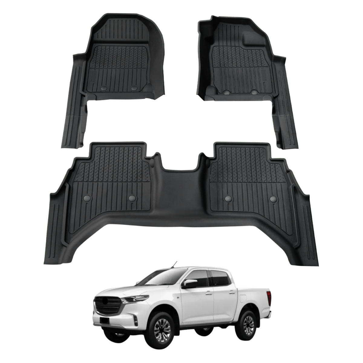 Mazda BT - 50 2020 - 2025 Injection Car Floor Mats - NZ Offroader