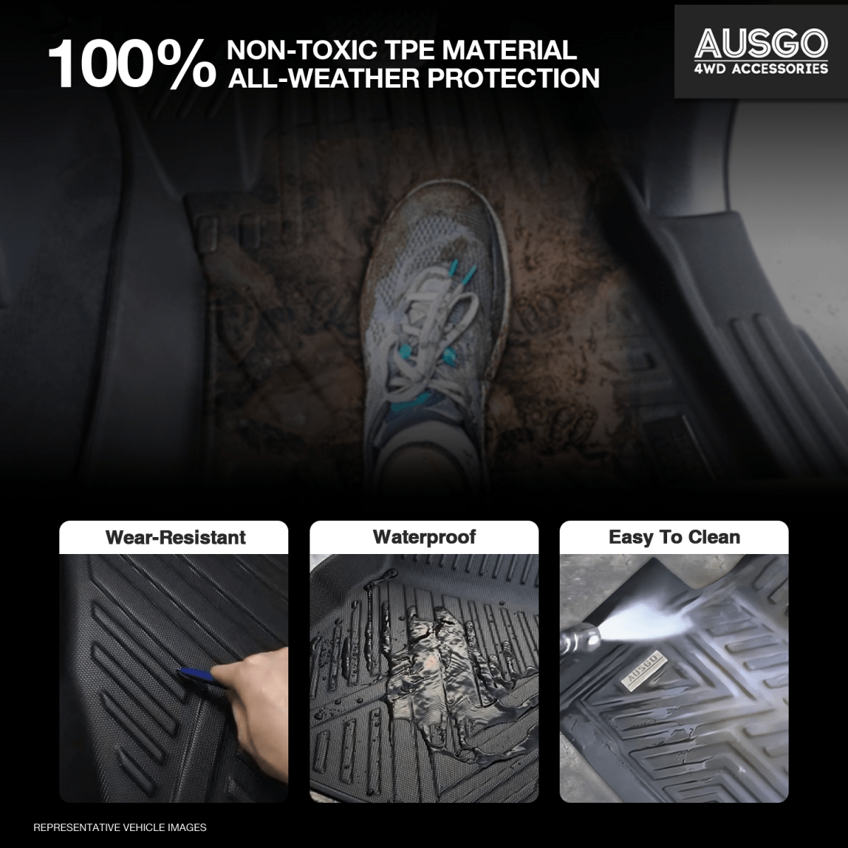 Mitsubishi Outlander 7 Seater Petrol 2021+ Car Floor Mats - NZ Offroader
