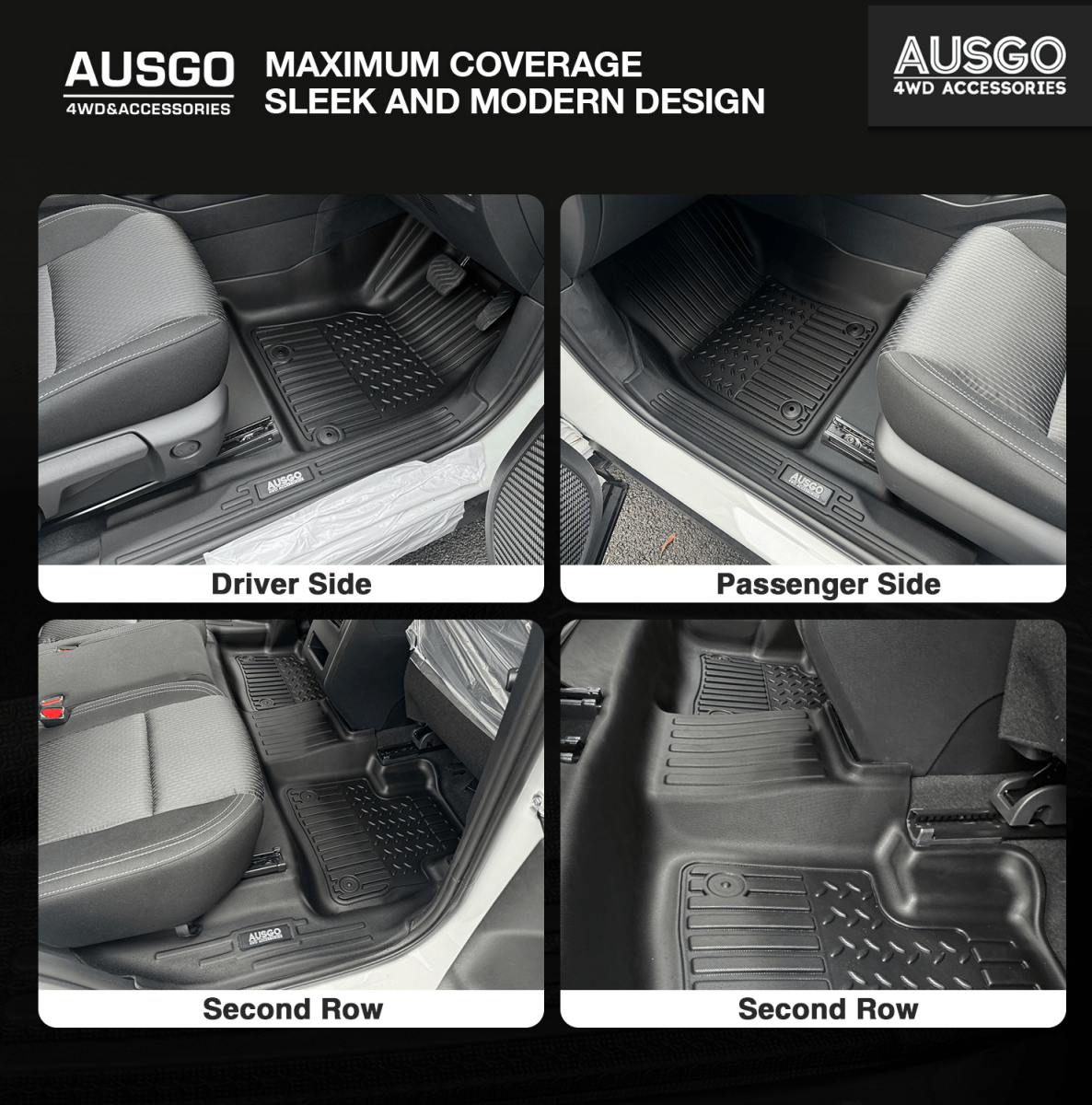 Mitsubishi Outlander 7 Seater Petrol 2021+ Car Floor Mats - NZ Offroader