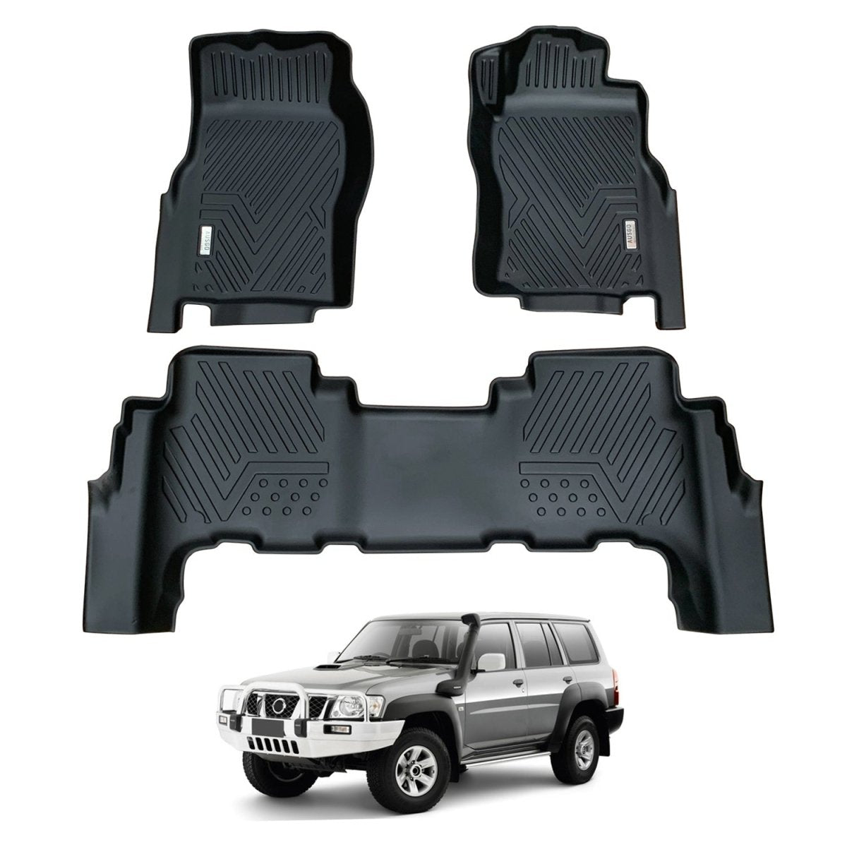 Nissan Patrol GU Y61 1997 - 2015 Car Floor Mats - NZ Offroader