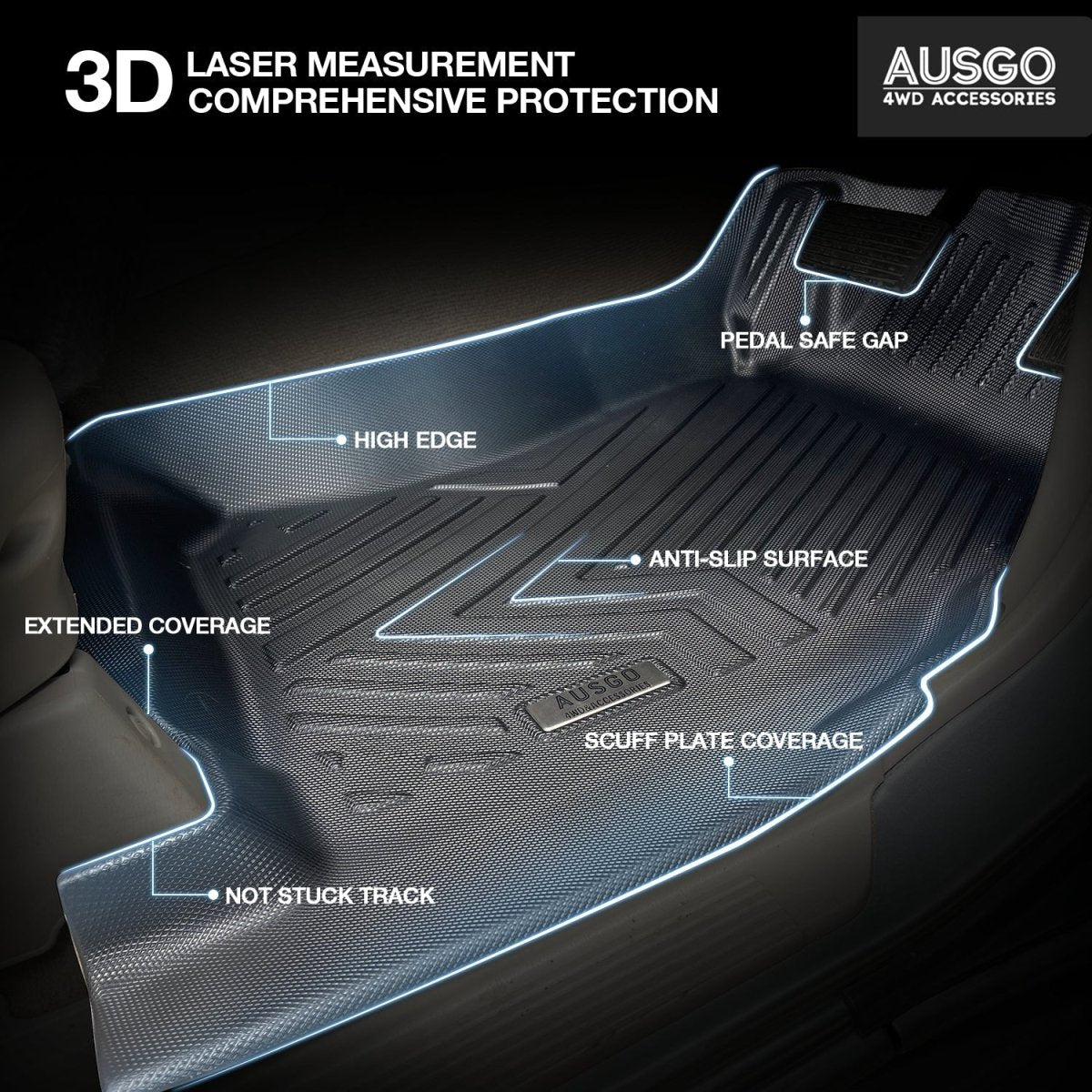 Nissan Patrol GU Y61 1997 - 2015 Car Floor Mats - NZ Offroader