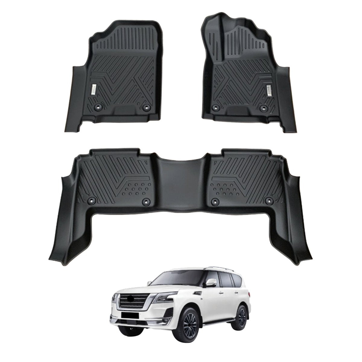 Nissan Patrol Y62 2012 - Onwards Car Floor Mats - NZ Offroader