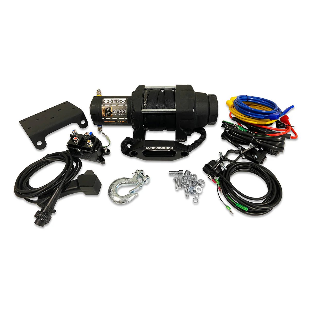 Novawinch Super B Series ATV/SxS Winch – 4,500lb 12 volt - NZ Offroader