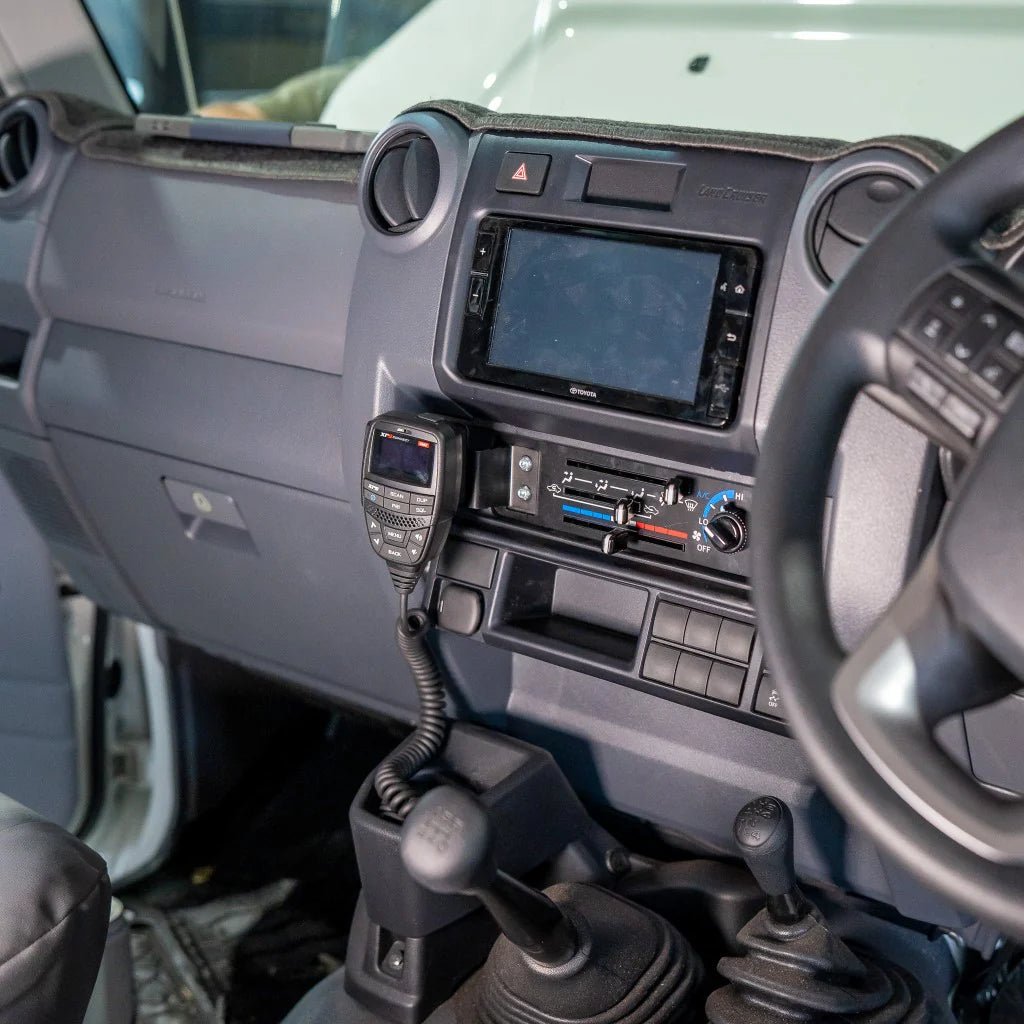 Pirate Camp Co. UHF Handpiece Mount For LandCruiser 70 Series - NZ Offroader