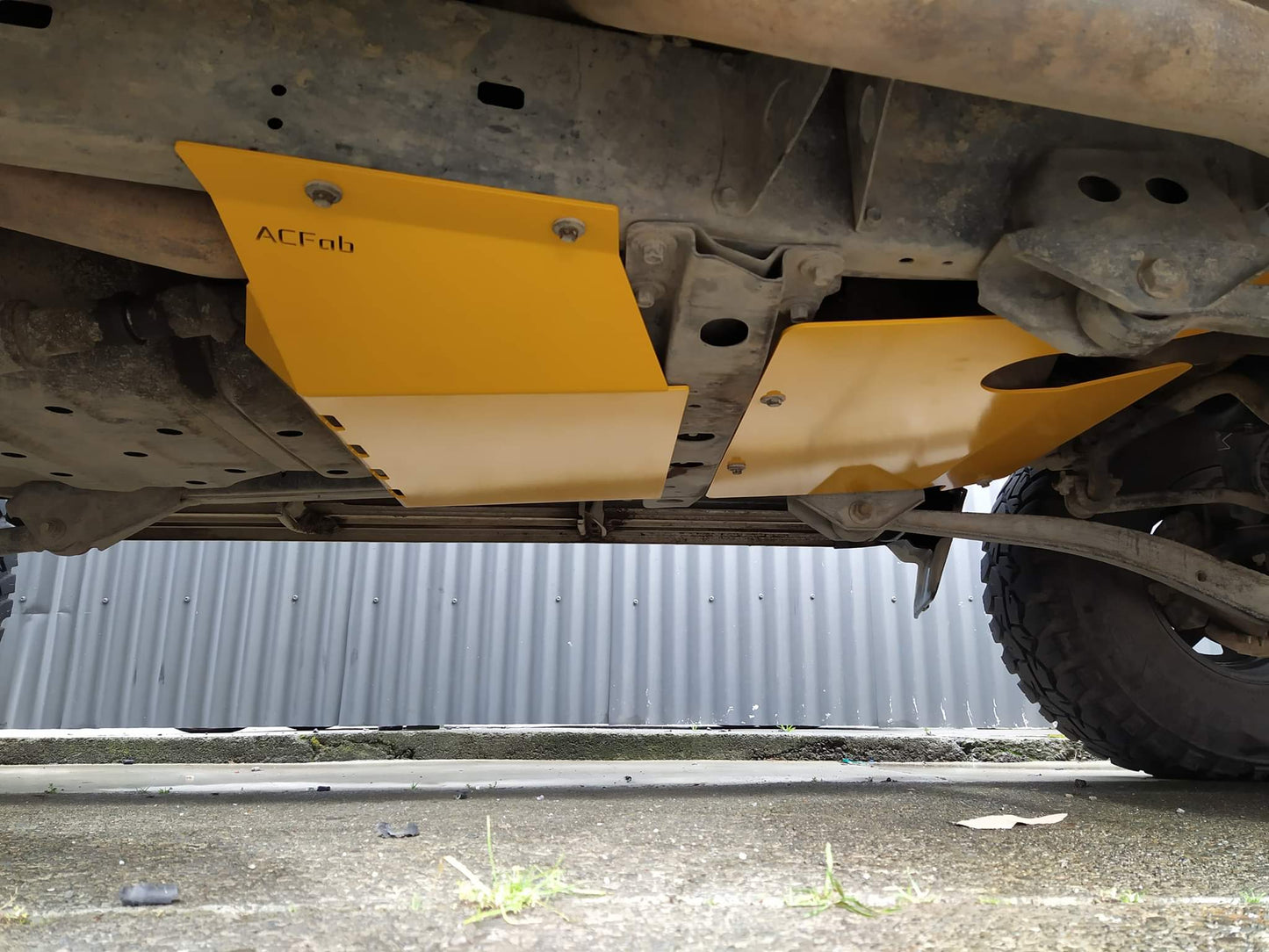 ACFab Toyota Landcruiser 80 series Bash Plates