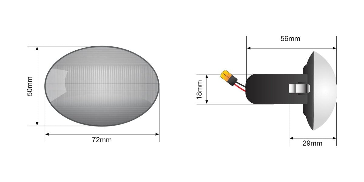 STEDI Dynamic LED Side Marker To Suit Mini Cooper R56 - NZ Offroader