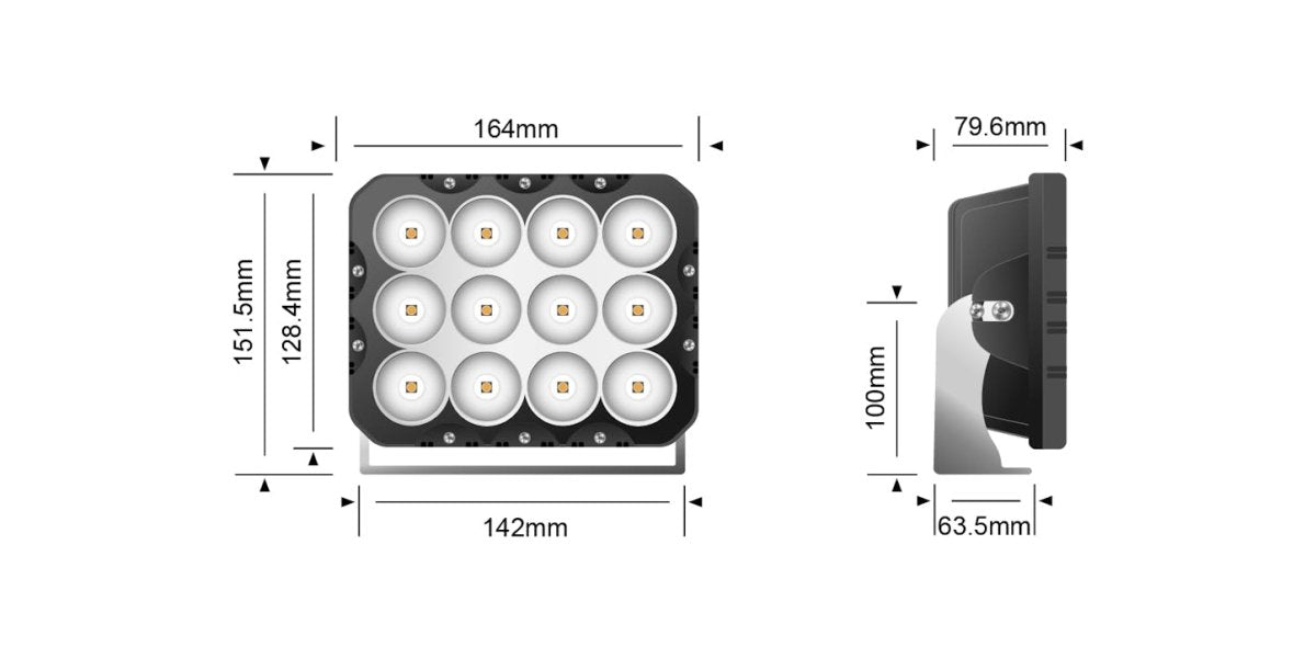 STEDI Flood Light - 120W - NZ Offroader