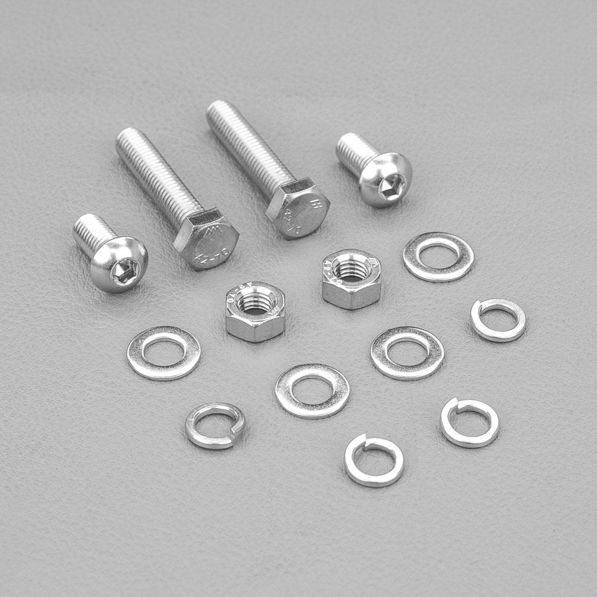 STEDI Side Brackets for LED Light Bars Brushed Stainless 59mm Profile - NZ Offroader