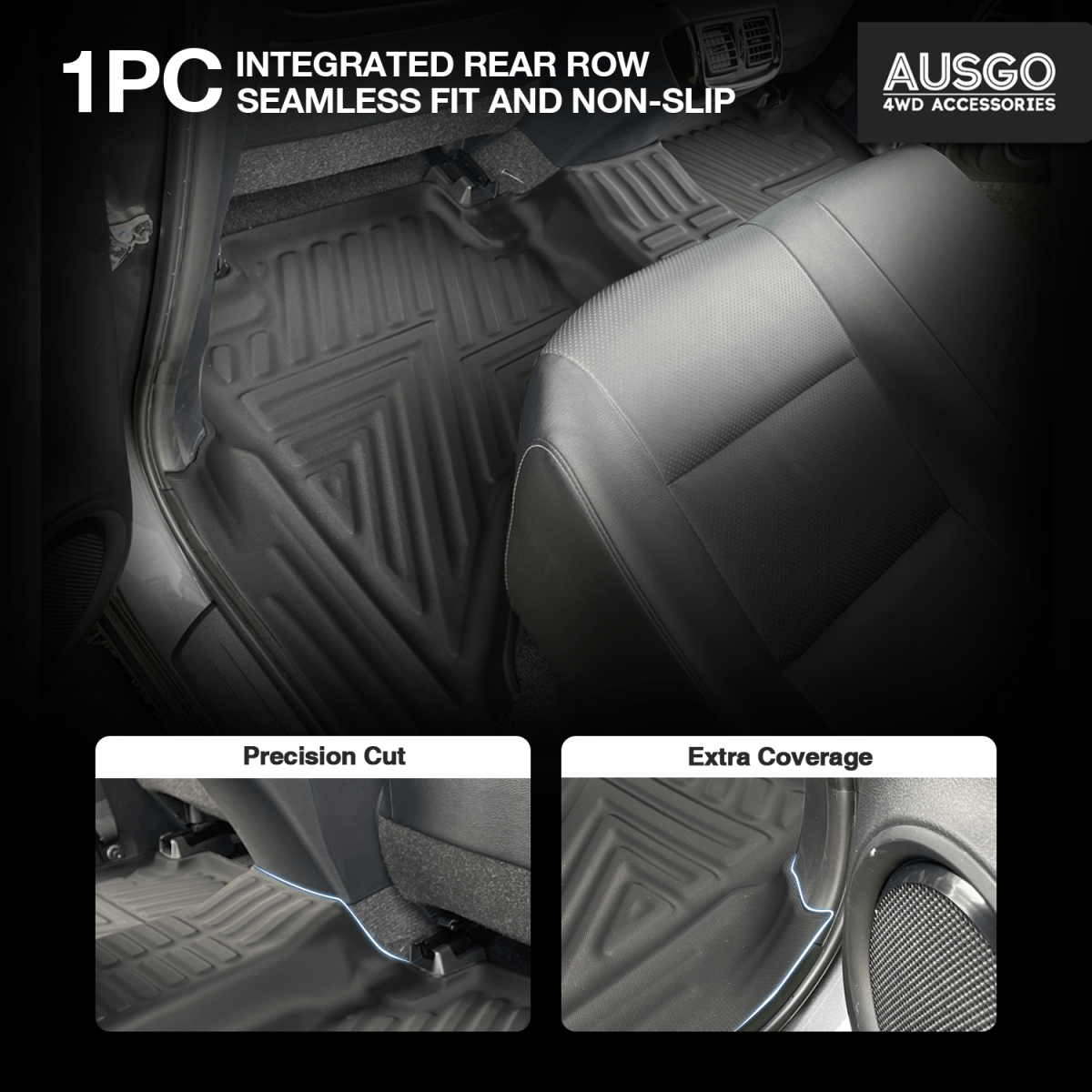 Toyota Hilux 2015 - Onwards Car Floor Mats（Auto Trans） - NZ Offroader