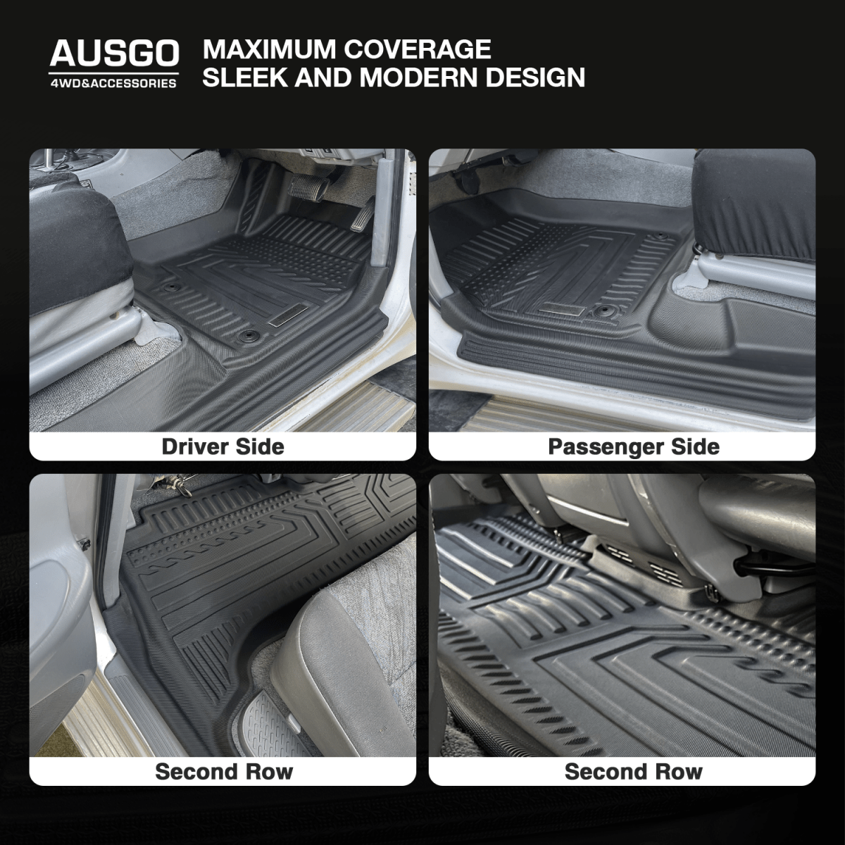 Toyota Land Cruiser 100 / 105 Series 1998 - 2007 Car Floor Mats - NZ Offroader