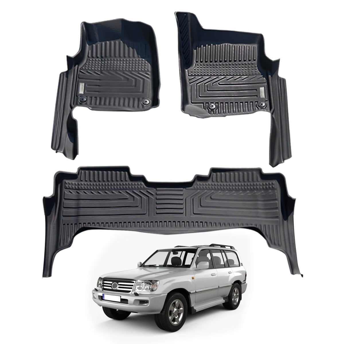 Toyota Land Cruiser 100 / 105 Series 1998 - 2007 Car Floor Mats - NZ Offroader